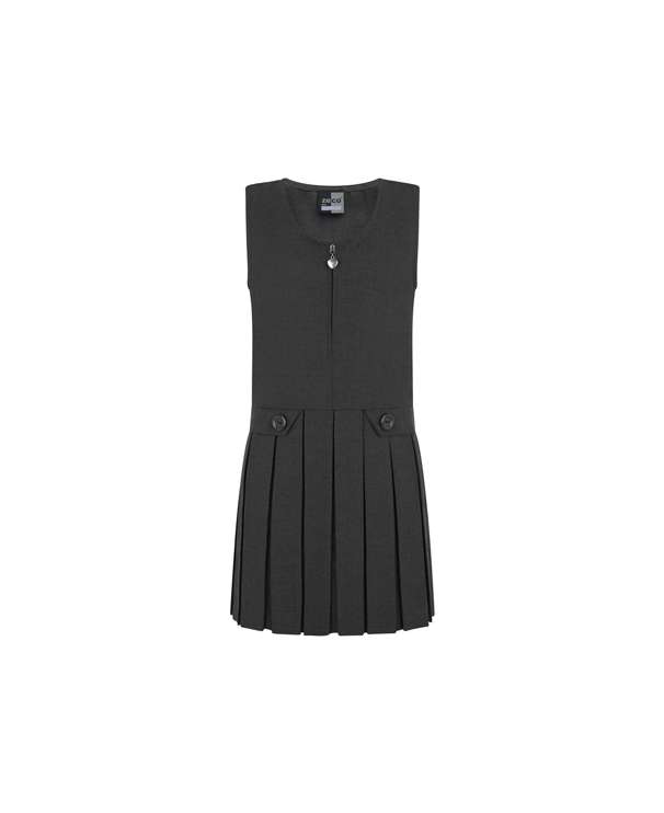 Zip Front Pinafore