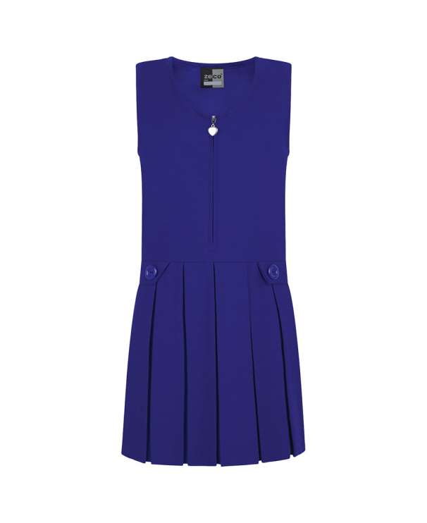 Zip Front Pinafore