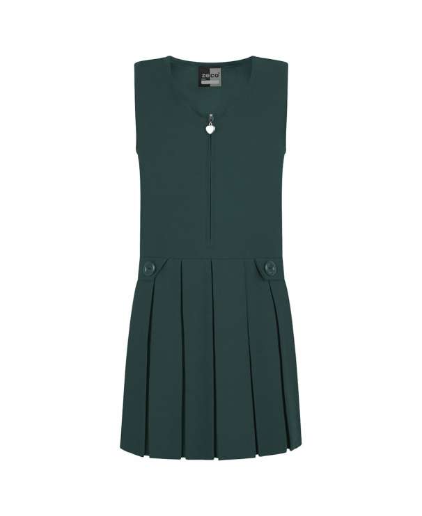 Zip Front Pinafore