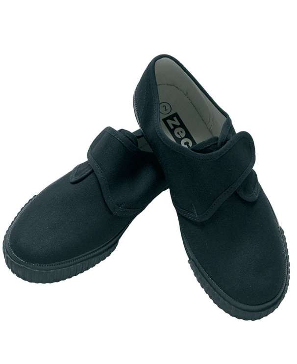 Girls PE Plimsolls With Velcro