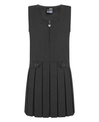 Zip Front Pinafore